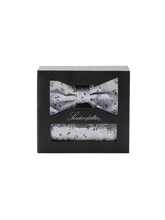 SEIDENFALTER | Set nœud papillon et pochette de costume | hellblau